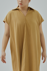 Johnny Collar Midi Dress